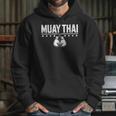 Women's Cute Muay Thai Art For Men Women Kids Muay Thai Lovers Unisex Hoodie