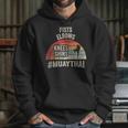 Women's Retro Muay Thai Martial Arts Fighter Graphic Unisex Hoodie Women's Retro Muay Thai Martial Arts Fighter Graphic Unisex Hoodie