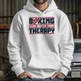 Boxing Less Costly Than Therapy Muay Thai Boxing Unisex Hoodie