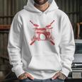 Drum Kit Percussion For Drummer Percussionist Musician Unisex Hoodie Drum Kit Percussion For Drummer Percussionist Musician Unisex Hoodie