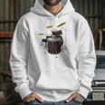 Drummer Drum Kit Premium Tri-Blend Unisex Hoodie Drummer Drum Kit Premium Tri-Blend Unisex Hoodie