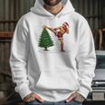 Festive Muay Thai Santa Christmas Unisex Hoodie