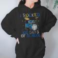 100th Day Of SchoolShirt Happy 100 Days Drum Kit Music Unisex Hoodie