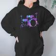 Cool Drum Kit Percussion Vintage Retro Drummer Costume Unisex Hoodie Cool Drum Kit Percussion Vintage Retro Drummer Costume Unisex Hoodie