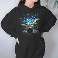 Drum Kit Percussionist Drummer Van Gogh Drums Unisex Hoodie