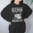 Drummer Drum Kit Vintage Drummer Unisex Hoodie Drummer Drum Kit Vintage Drummer Unisex Hoodie