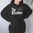 Drummer Humor The Drumfather Drum Kit Unisex Hoodie Drummer Humor The Drumfather Drum Kit Unisex Hoodie