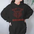 Great Muay Thai Tiger Kickboxing Martial Artist Unisex Hoodie