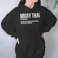 Muay Thai Definition Muay Thai Unisex Hoodie Muay Thai Definition Muay Thai Unisex Hoodie