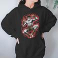 Muay Thai Elbow Strike Silhouette Minimal Clean Sport Unisex Hoodie