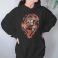 Muay Thai Fighter Teep Push Kick Minimal Line Art Clean Unisex Hoodie