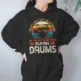 Musician Drummer Music Lover Drum Kit Unisex Hoodie
