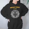 Sak Yant Muay Thai Art Tattoo Twin Tiger Kickboxing Thailand Unisex Hoodie