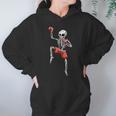 Skeleton Muay Thai Halloween Kickboxing MMA Fighter Costume Unisex Hoodie