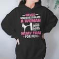 Never Underestimate A Woman Thai Boxing Muay Thai Fighter Unisex Hoodie Never Underestimate A Woman Thai Boxing Muay Thai Fighter Unisex Hoodie