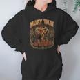 Vintage Muay Thai Thai Boxing Nak Muay Fighter Art Unisex Hoodie Vintage Muay Thai Thai Boxing Nak Muay Fighter Art Unisex Hoodie