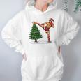Festive Muay Thai Santa Christmas Unisex Hoodie