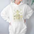 Vitruvian Drummer Drum Kit Music Lover Musician Men Raglan Baseball Tee Unisex Hoodie