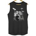Drums Drum Kit Music Unisex Tank Top, trending gift
