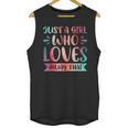 Just a Girl Who Loves Muay Thai Unisex Tank Top, trending gift Just a Girl Who Loves Muay Thai Unisex Tank Top, trending gift