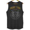 Muay Thai Art Twin Tigers Muay Thai Fighter MMA Martial Arts Unisex Tank Top, trending gift Muay Thai Art Twin Tigers Muay Thai Fighter MMA Martial Arts Unisex Tank Top, trending gift