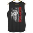 Muay Thai Boxing US American Flag Unisex Tank Top, trending gift