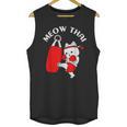 Muay Thai Cat Meow Thai Unisex Tank Top, trending gift