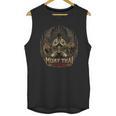 Muay Thai Clinch Vintage Thai Boxing Fighter Art Unisex Tank Top, trending gift