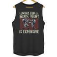 Muay Thai Fighter For Men Dad Boys Thai Kickboxing Fighting Unisex Tank Top, trending gift