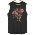 Muay Thai Fighter Southpaw Stance Minimal Silhouette Clean Unisex Tank Top, trending gift Muay Thai Fighter Southpaw Stance Minimal Silhouette Clean Unisex Tank Top, trending gift