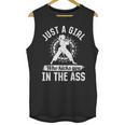Muay Thai Girls Just a Girl Who Kicks You In The Ass Unisex Tank Top, trending gift