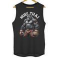 Muay Thai Gorilla Strength Power Fighter Unisex Tank Top, trending gift Muay Thai Gorilla Strength Power Fighter Unisex Tank Top, trending gift
