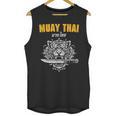Muay Thai Sak Yant MMA Tattoo Tiger Lion Knife Martial Art Unisex Tank Top, trending gift