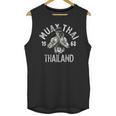 Muay Thai Thailand Vintage Tiger Fighter Training Small Unisex Tank Top, trending gift