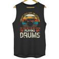 Musician Drummer Music Lover Drum Kit Unisex Tank Top, trending gift