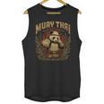 Vintage Muay Thai Gym Thai Boxing Training Fighter Panda Unisex Tank Top, trending gift