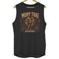 Vintage Muay Thai Wai Kru Thai Boxing Ritual Art Unisex Tank Top, trending gift