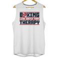 Boxing Less Costly Than Therapy Muay Thai Boxing Unisex Tank Top, trending gift
