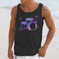 Cool Drum Kit Percussion Vintage Retro Drummer Costume Unisex Tank Top Cool Drum Kit Percussion Vintage Retro Drummer Costume Unisex Tank Top