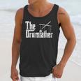 Drummer Humor The Drumfather Drum Kit Unisex Tank Top Drummer Humor The Drumfather Drum Kit Unisex Tank Top