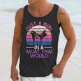 Just A Girl In A Muay Thai World Muay Thai Boxing Unisex Tank Top
