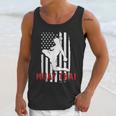Muay Thai American Flag Fighter Patriotic Unisex Tank Top
