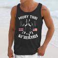 Muay Thai American Flag Martial Arts Thai Boxing Coach Unisex Tank Top