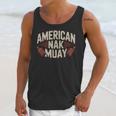 Muay Thai American Nak Fighter Identity Boxing Proud Sport Unisex Tank Top