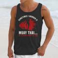 Muay Thai Boxing Teacher Kickboxing Martial Arts Instructor Unisex Tank Top
