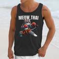 Muay Thai Cat Meow Thai Boxing Martial Art Kids Unisex Tank Top