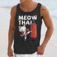 Muay Thai Cat Meow Thai Thai Boxing For Youth Muay Thai Unisex Tank Top