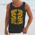 Muay Thai Dragons Thai Boxing Fighter Unisex Tank Top