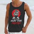 Muay Thai Fighter Martial Arts Boxing Hobby Unisex Tank Top