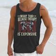 Muay Thai Fighter For Men Dad Boys Thai Kickboxing Fighting Unisex Tank Top